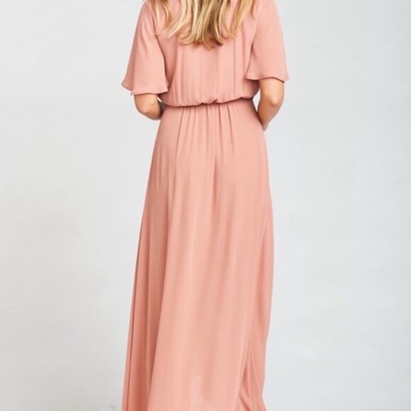 Show Me Your Mumu Sophia Wrap Dress Rustic Mauve XX-Small NWOT - Picture 6 of 8